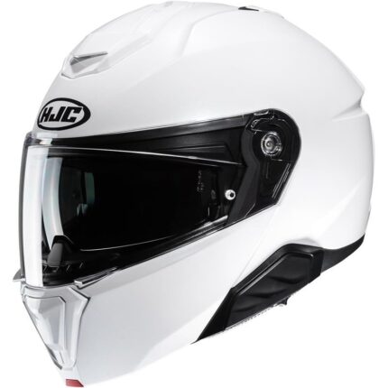 Casco Modular HJC i91 Solid Blanco Perla
