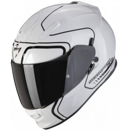 Casco Integral Scorpion EXO-491 WEST Blanco
