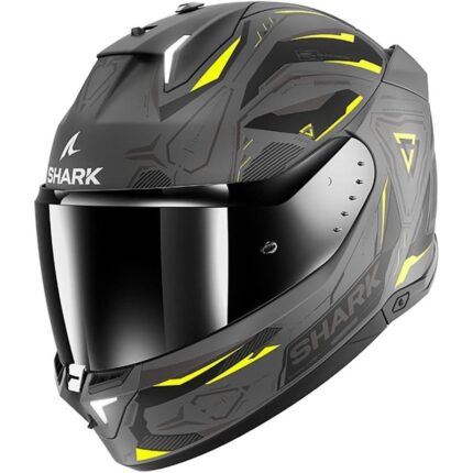 Casco Integral Shark SKWAL i3 LINIK Negro/Amarillo